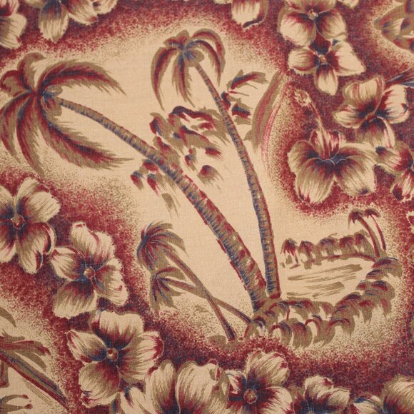 Vintage 1950’s-60’s aloha shirt made for Fredrick & Nelson Men’s Shop in Seattle - Picture 11 of 16